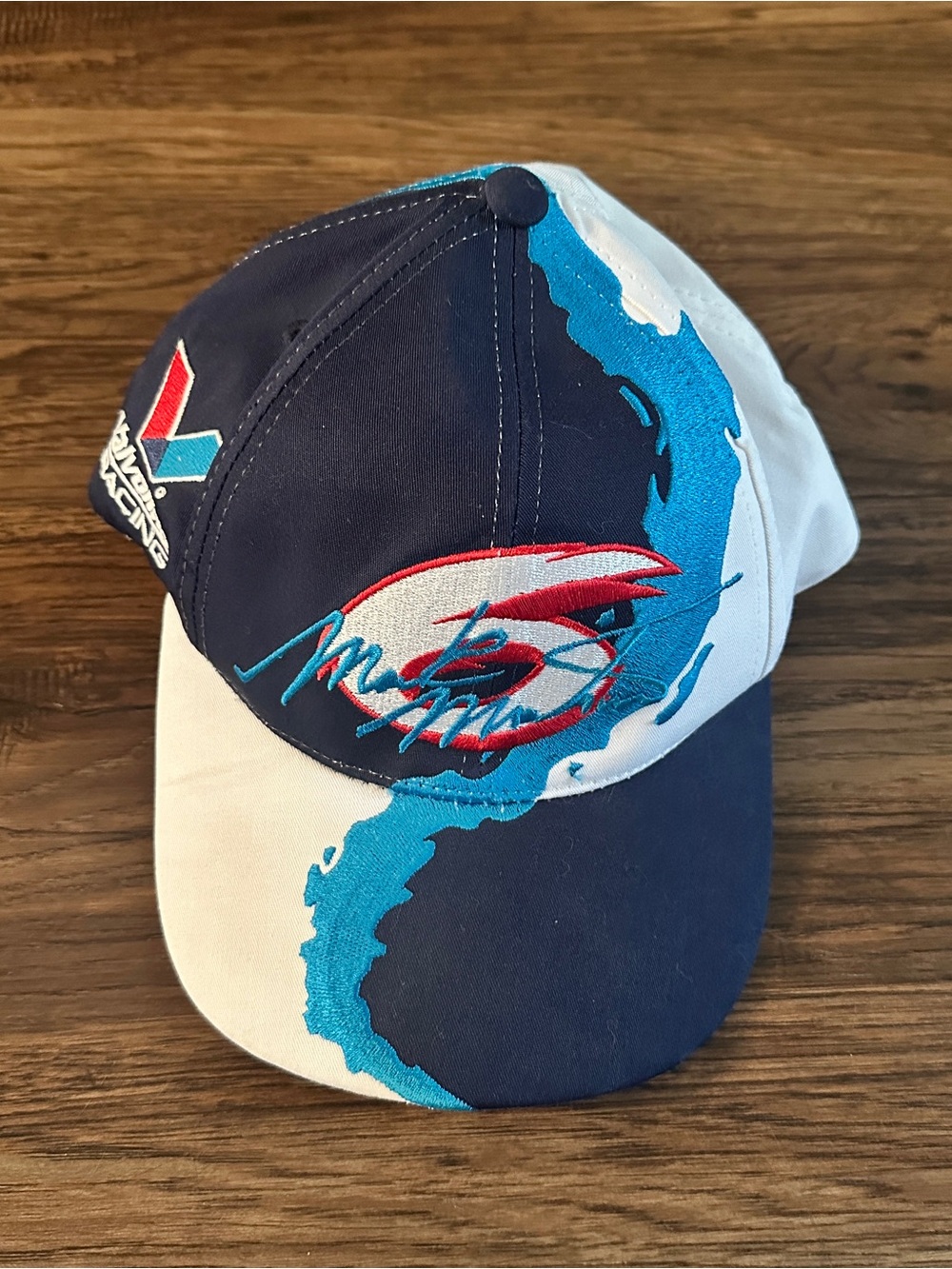 Vintage 90s NASCAR Mark Martin #6 Valvoline Racing SnapBack hat